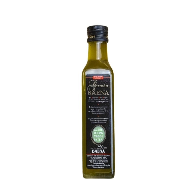 Aceite de oliva virgen extra Germán Baena sin filtrar 250ml