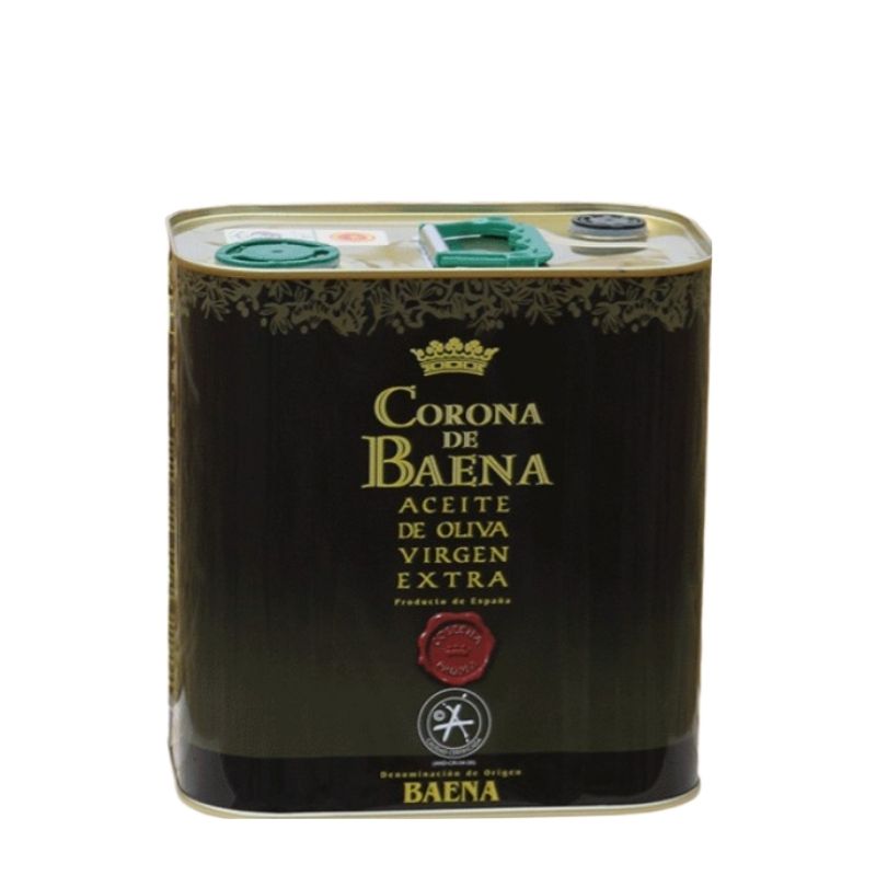 Aceite de oliva virgen extra Corona de Baena 2,5 litros lata D.O.P. Baena