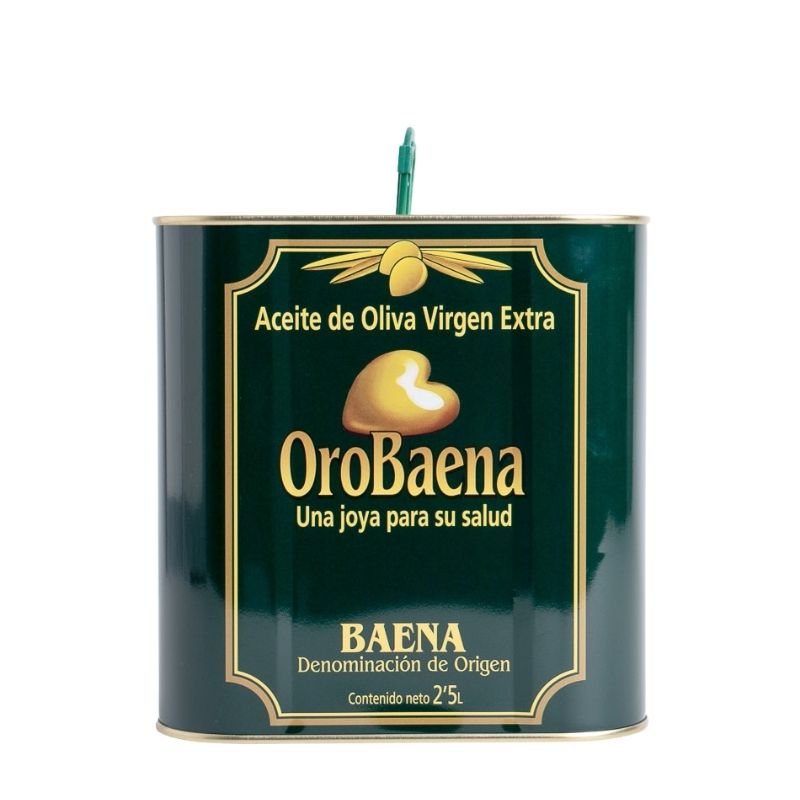 Aceite de oliva virgen extra Oro Baena 2,5 litros lata D.O.P. Baena