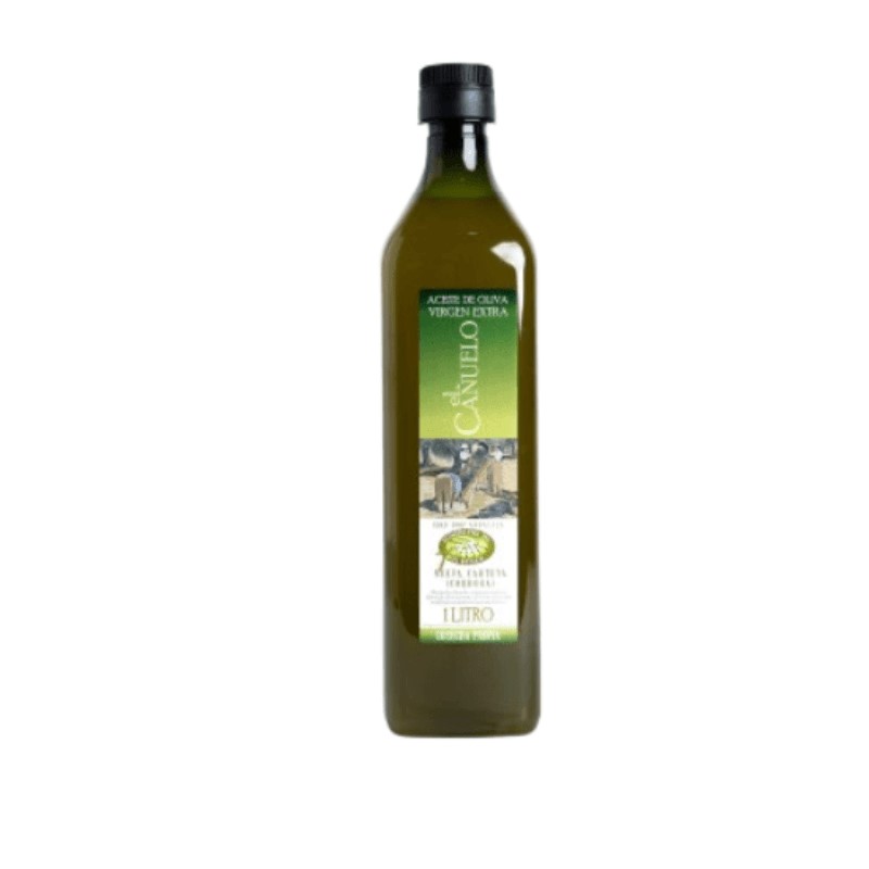 Aceite de oliva virgen extra El Cañuelo 1 litro en garrafa PET