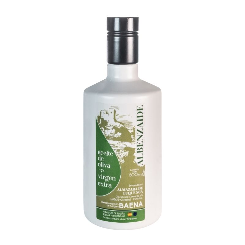 Aceite de oliva virgen extra Albenzaide 500ml cerámica