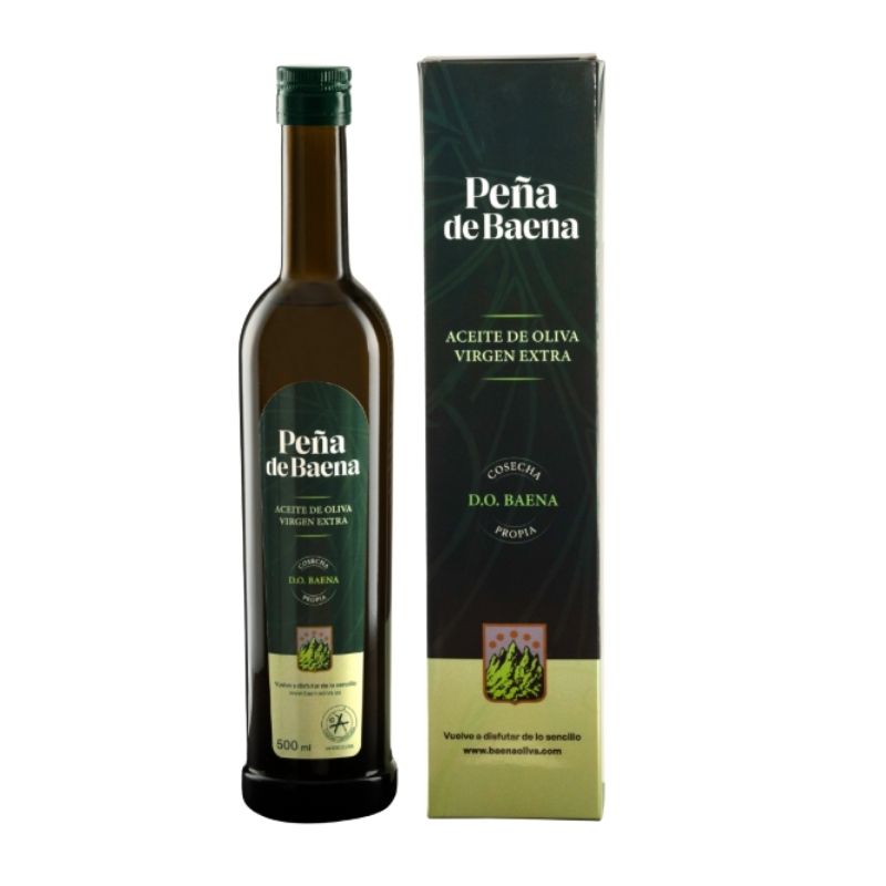 Aceite de oliva virgen extra Peña de Baena 500 ml estuche D.O.P. Baena