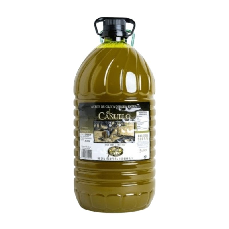 Aceite de oliva virgen extra El Cañuelo 5 litros en garrafa PET
